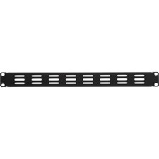 Blank Rack Mount Panel IT Server Network Spacer Slotted Venting picture