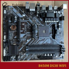 FOR GIGABYTE B450M DS3H WIFI DDR4*4 64GB HDMI DVI-D DDR4 Motherboard Test OK picture