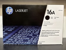 Genuine HP 16A Q7516A Black Toner Cartridge SEALED C picture