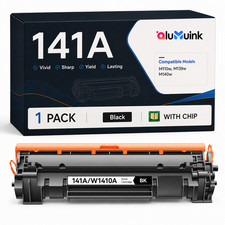 141A Toner Cartridge Black 1-Pack with Chip High Yield for 141A 141X W1410A picture
