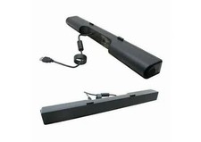 Lot of 2, Dell AC511 USB Powered Stereo Sound bar Speaker  Black picture
