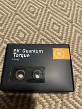 EK Quantum EK-Quantum Torque HDC12 12mm Hard Tubing Fittings, Black 6-Pack picture