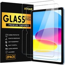 AVOAR 2 Pack Screen Protector for iPad 11th A16 2025 & 10th Generation 10.9 I... picture