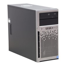 HP ProLiant ML310e G8 Pentium G3240 8GB P222 2x 600GB HDD 4x LFF 2x PSU Server picture