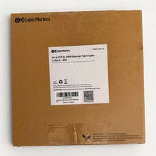 Cable Matters UTP 24AWG 10Gbps Cat 6 Ethernet Patch Cable 20 ft (Black picture