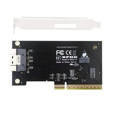 CY SFF-8654 8x 74Pin to PCIe x8 VROC RAID0 Adapter Card with Linear Redriver picture