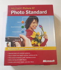 Microsoft Picture It Photo Standard Version 7.0 NEW SEALED picture