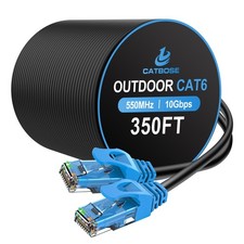 350FT Outdoor Cat6 Ethernet Cable, Heavy Duty Direct Burial, In-Ground, POE SALE picture