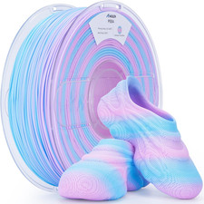 Rebound PEBA 90A Flexible Filament Rainbow, 1.75Mm 3D Printer Filament, 78% Ener picture