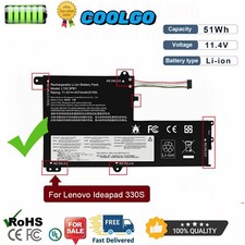 L15C3PB1 Battery For Lenovo Ideapad 330S-14IKB 330S-14AST 330S-15IKB 330S-15IKB picture