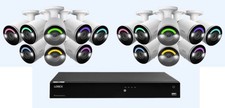 NEW Lorex 16 Channel PoE 4TB NVR Security 8 x 4K IP UHD Smart Deterrence Cameras picture