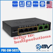 BV-Tech 4 PoE+ Gigabit Ports Switch with 2 Uplinks picture