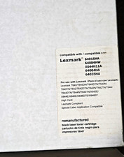 Lexmark 64015HA High Yield Black Toner Cartridge picture