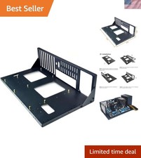 Versatile Black Alloy Steel Gaming Case for ATX/Micro/ITX Motherboards 305mm picture