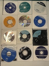 Legacy Multimedia & Office Software 12 Disk Lot Microsoft Office, Nero, Plextor  picture