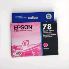 NEW SEALED Epson 78 Claria Hi-Definition Magenta Ink Cartridge T078320 picture