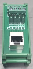 JZ-RJ45-8/8 DIN Rail RJ45 to Terminal Block Adapter New picture