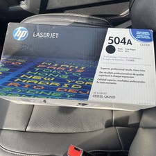 Genuine HP 504A Black Original LaserJet Toner Cartridge CE250A New Sealed picture
