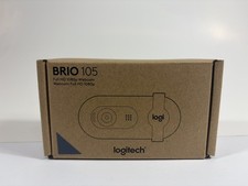 Logitech BRIO 105 Full HD 1080p Webcam HD Video USB-A Connection High Resolution picture