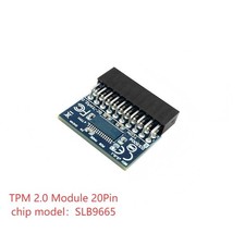GC-TPM 2.0 Module Trusted Platform LPC SLB9665 20Pin for ASUS X99-E-10G WS picture