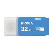 KIOXIA USB Flash Memory 32GB USB3.2 Gen1 Genuine Japanese Product Blue picture