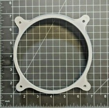 140mm to 120mm Fan Adapter Flow Converter PC Mod Custom Panel Hose Mount Flange picture