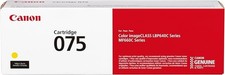 Genuine Canon 075 Toner Cartridge Yellow CRG-075 LBP646 MF665 Sealed picture