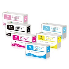 PJIC7 Compatible Ink Cartridge for Epson PP-50 PP-100N PP-100II PP-100BD 6pcs picture