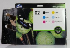 HP Genuine Color Combo Ink Cartridges 6 Pack HP 02 EXP May 2016 picture