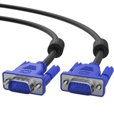 1 Vga to VGA Monitor Cable Video Male to Male for PC 15 Pin Cord 5 ' picture