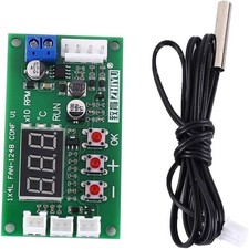 DONGKER PWM Driver Module,DC 12V 24V 48V 4-Wire Fan Temperature Controller fo... picture