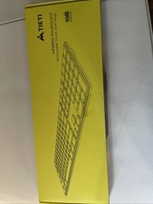 TIETI K01BT Rechargeable Cordless Wireless Full Size Keyboard w/ Numeric Keypad picture