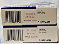 Epson Stylus Photo 2200 Ink (2) Units of T0348 -  Expired Date Codes picture