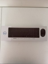 Dell KM555 Wireless Keyboard & Mouse Combo Full Size Quiet Compact Black New picture