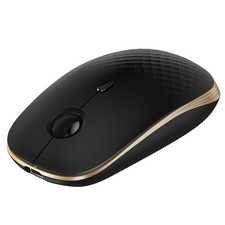 Rechargeable Slim Portable Silent Computer 2.4 GHz Wireless Mouse PC Laptop picture