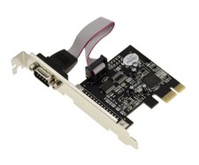 Pcie 1 Ports COM Serial Rs232 with DB9 Plugs Oxford Oxpcie952 Chipset picture