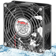 IP67 120Mm X 38Mm 12V Waterproof Exhaust Fan Dual Ball High Speed | IP67 picture