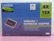 Cisco-Linksys WPC300N Wireless N G B PCMCIA Network Adapter Notebook Adaptor NEW picture