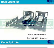 1 pair FOR ACS-4330-RM-19 Rack Mount Bracke For Cisco ISR4331-VSEC/K9 NEW picture
