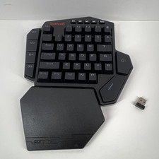 Red Dragon Gaming DITI Elite Wireless Keyboard Blue Switches Near Mint picture