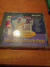 Microsoft Greetings Workshop Pc CD Rom picture