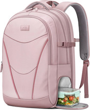 MATEIN HER Laptop College Backpack, Pink Backpack for Women Fit 17