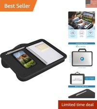 Lightweight Black Lap Desk with Airflow Cushion - Perfect for Students & Pros picture