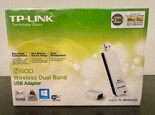 TP-Link N600 Wireless Dual Band USB Adapter Model No. TL-WDN3200 *NEW & SEALED* picture