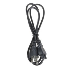 Premium 5ft 3 Pin Mains for Clover Leaf Laptop Power Cord C5 Cable c-5 US Plug picture