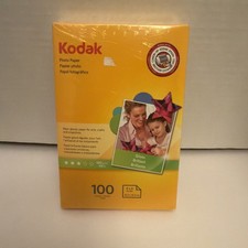 KODAK Photo Paper Basic Glossy 4x6 Inch 100 Sheets New picture