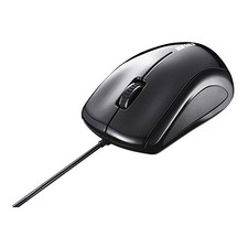 Buffalo Wired Laser 3-Button Mouse Black BSMLU108BK picture