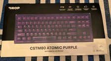 Drop CSTM80 Keyboard Atomic Purple - Open box picture