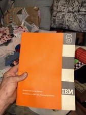 Vtg 1960 IBM General Information Manual Intro to IBM Data Processing Systems picture