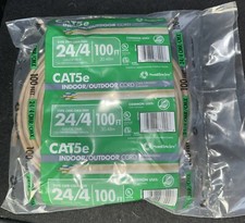 Southwire 100 ft. 24/4 CAT 5E Indoor/Outdoor Cord Type CMR/CMX-TAN/Price PerRoll picture